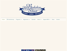 Tablet Screenshot of berkshiremusicschool.org